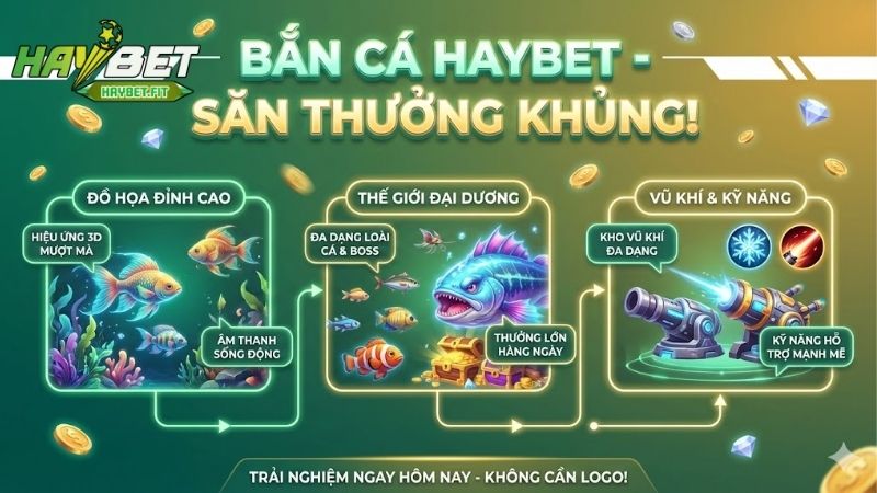 Bắn cá Haybet - Thiên đường giải trí dưới lòng đại dương 1 ban-ca-haybet-thien-duong-giai-tri-duoi-long-dai-duong