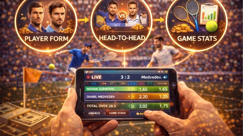 Kinh nghiệm cược tennis online: Bí quyết soi mặt sân và kèo rung 2 kinh-nghiem-cuoc-tennis-online